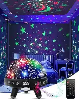 Kids Night Light Projector With Music.Baby Night Light Star Projector With  • $58.72