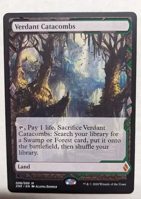 Magic The Gathering Verdant Catacombs Zendikar Rising Expeditions Land # 008 NM • $34.99