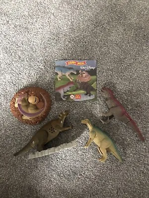 Disney Dinosaur McDonalds Happy Meal Toy 2000 Complete Set • £7