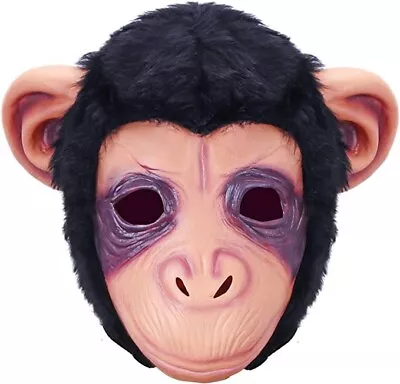 Monkey Face Mask Latex For Fun Games Adult Size • $13.50