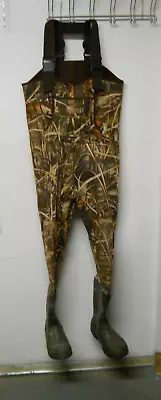 Red Head Camo Chest Waders Neoprene W/ Boots Mens 9 Womens 11 Advantage Max 4 HD • $97.46