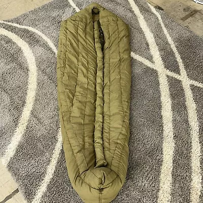 Vintage US Military Down & Polyester Extreme Cold Weather Mummy Sleeping Bag • $99.99