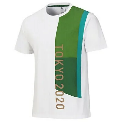 Tokyo 2020 Olympic Paralympic Games Official T Shirt Green Size M • £9.99