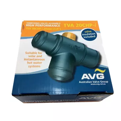 AVG TVA20CHP-I 20mm 3/4  Solar High Performance Tempering Mixing Valve Exp Post • $127