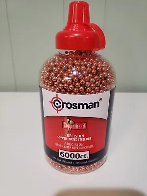 Crosman Copperhead 4.5Mm Copper Coated Bbs For BB Air Pistols/Guns - 6000 Count • $9