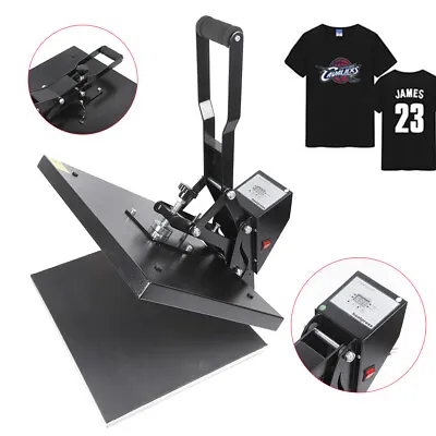 Clamshell Heat Press Machine DIY T-shirt Sublimation Digital Transfer 16  X 20   • $243.20