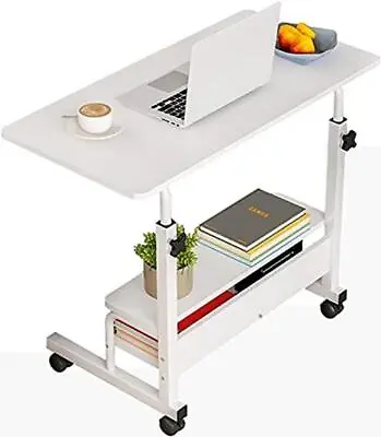 Dekhaoxe Adjustable Height Mobile Computer Desk For Small  Assorted Colors  • $53.03