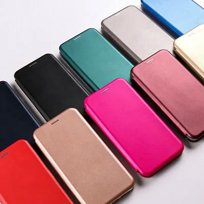 Leather Case For Samsung Galaxy S20FE S21 S23 Ultra S10 S8 S9 S22 Wallet Cover • £6.99