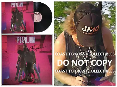 Eddie Vedder Signed Pearl Jam Ten Album COA Exact Proof Autographed.vinyl Record • $3088.07