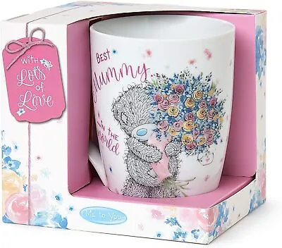 £8.52 • Buy Me To You Tatty Teddy 'Best Mummy' Mug In A Gift Box - Official Collection, Pin