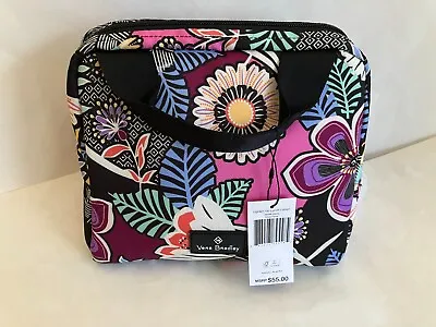 Vera Bradley Insulated Lunch Cooler Kauai Floral W/id Window ~~free Shipping~~ • $38.50