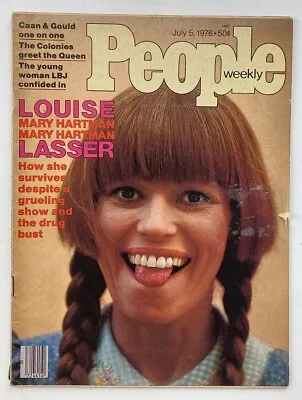 VTG People Weekly Magazine July 5 1976 Vol 6 #1 Mary Hartman No Label • $17.95