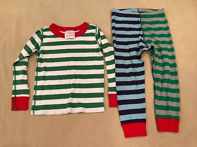 Hanna Andersson Pajama Lot 90 Boys Mismatch Christmas • $10.04