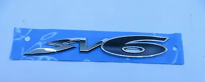 Sv6 Badge Genuine Holden Vz Sedan Ute Wagon Models Sv6 Emplem New • $59