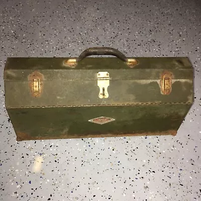 Vintage SK Sherman Klove Mechanics Tool Box Gray • $46