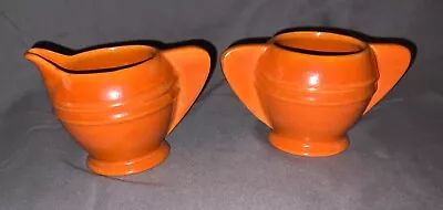 Pacific Pottery Hostess Ware Demi Creamer & Sugar • $25