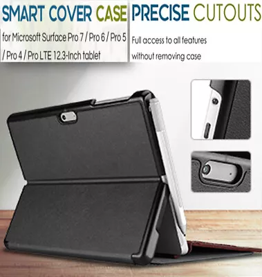 CASE For Microsoft Surface Pro 7/6/5/4/ LTE 12.3 Compatible Type Cover Keyboard • $39.70