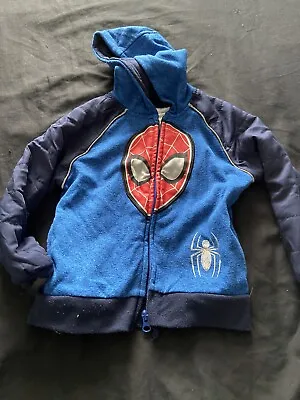 Spider-Man Hoodie Age 4 Years • £6