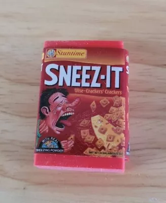 Topps Wacky Packages Erasers Series 1 #23 Sneez-It Cheez-It SP • $4.99