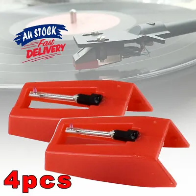 $12.35 • Buy 4Pcs E Record Player Turntable Phonograph Replacement Stylus  Needles Tool Set