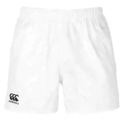 CANTERBURY Mens Black Professional Cotton Rugby Shorts 4XL BNWT • £12.99