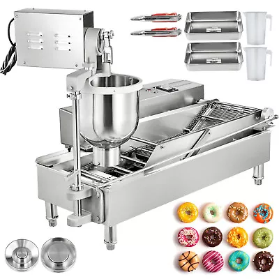 VEVOR Commercial Automatic Donut Maker Doughnut Making Machine 2 Rows 6KW • $1589.99