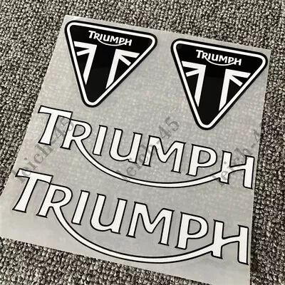 Motorcycle Fuel Tank Emblem Decal Car Track Reflective Badge Sticker For TRIUMPH • $10.56