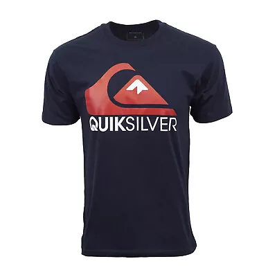 Quiksilver Mens Navy Logo T Shirt  New • $12.95