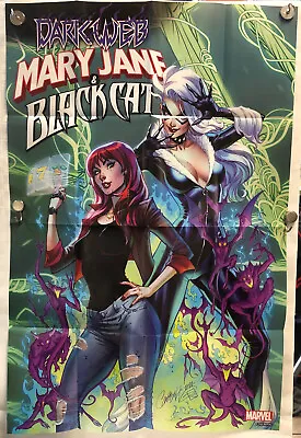 MARY JANE BLACK CAT #1 24  X 36  PROMO POSTER 2022 J SCOTT CAMPBELL Free Ship • $14.99