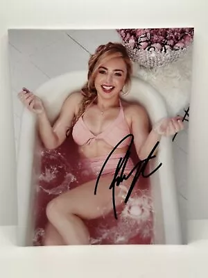 Peyton List Bath Signed Autographed Photo Authentic 8x10 COA • $75