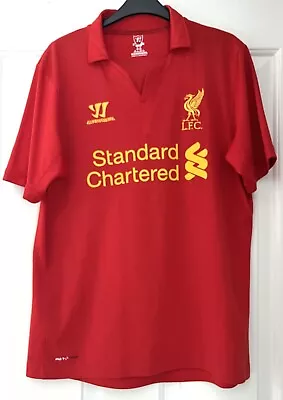 Liverpool Football Shirt The Reds Warrior Home 2012/13  Size Uk M • £16.99