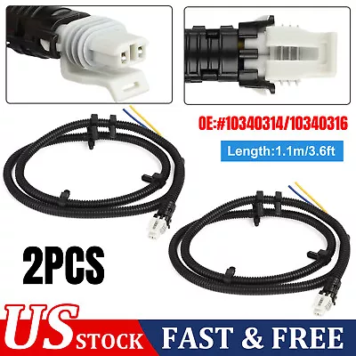 2X ABS Wheel Speed Sensor Wire Harness For Chevrolet Impala Monte Carlo Uplander • $13.48