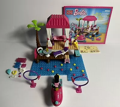 MEGA BLOKS Barbie Build N Play Tropical Resort 80244 *Incomplete Set* No Figure • $12.89
