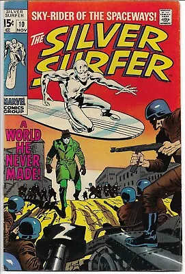 SILVER SURFER COMIC N0. 10 November 1969 • £50