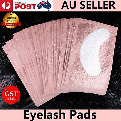 $8.99 • Buy 50-500 Pairs Eyelash Pad Eye Pad Gel Patch Lint Lashes Extension Mask Eyepads