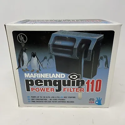 NEW NOS Marineland Penguin Power Filter 110 Made In USA • $19.99