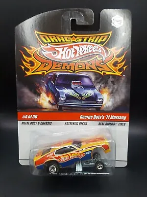 Hot Wheels Drag Strip Demons George Doty's '71 Mustang Funny Car #4 Real Riders • $19.95