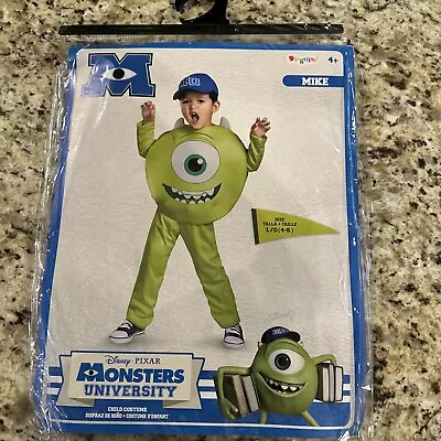 Monster University Inc MIKE WAZOWSKI Costume Sz L 4 - 6 Worn Once • $21.50