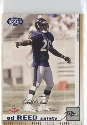 2002 Pacific Heads Update Blue Ed Reed #19 Rookie RC HOF • $3.69