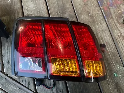 99-01 Ford Mustang Cobra Export Amber Tail Lights With Harnesses - Nice • $1300