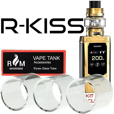 X3 SMOK Tanks Glass Spare Pyrex For All Vape Tanks Models Stick Starter Kits TPD • £5.75