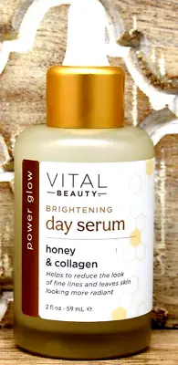 Vital Beauty Brightening Day Serum Honey & Collagen  2 Oz NWOB • $13.95