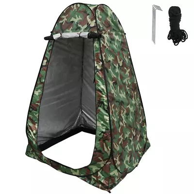 Pop Up Privacy Shower Tent Portable Outdoor Shower Tent Camp Toilet Rain Shelter • $26.59