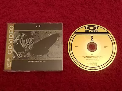 U2 With Or Without You Limited Edition USA CD Video • $198.28