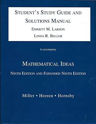 Mathematical Ideas 9th Edition And... Larson Emmett  • $16.49