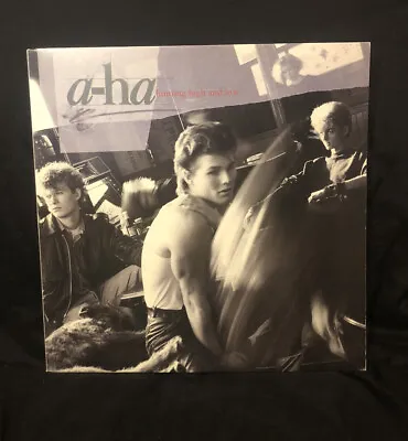 A-HA HUNTING HIGH AND LOW WARNER P-13153 Japan LP Vinyl W/ 6 Page Insert NM • $34.99