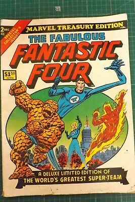 Graphic Novel Comic Marvel Treasury Edition The Fabulous Fantastic Four Gn880 • £9.99