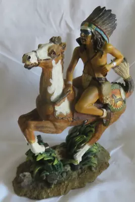 Native American On Horseback Figure • £54.49