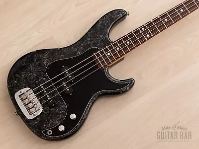 1997 G&L USA Fullerton SB-2 Bass Black Silver Swirl PJ • $1499.99