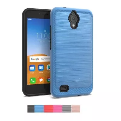 Phone Case For AT&T AXIA / AT&T AXIA (Cricket Vision) Brushed Style Cover Case • $8.45